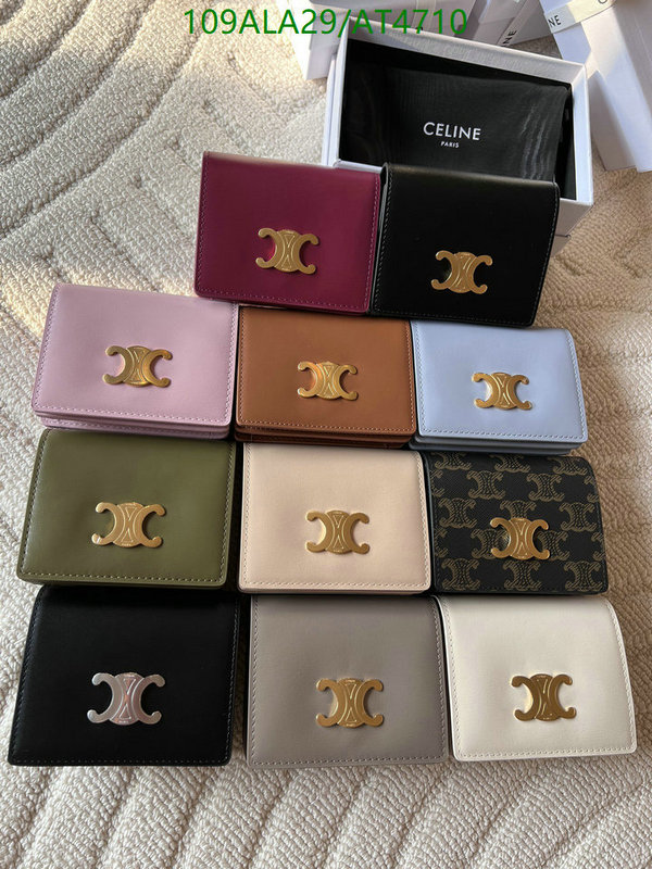 Celine-Wallet-Mirror Quality Code: AT4710 $: 109USD