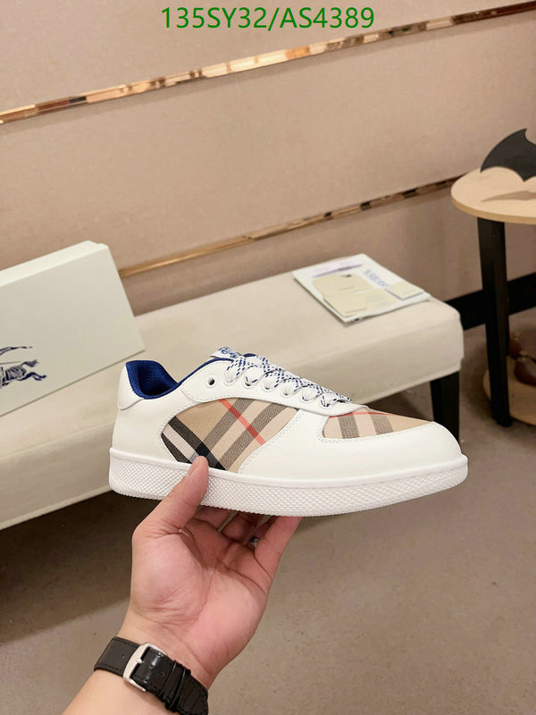 Burberry-Men shoes Code: AS4389 $: 135USD