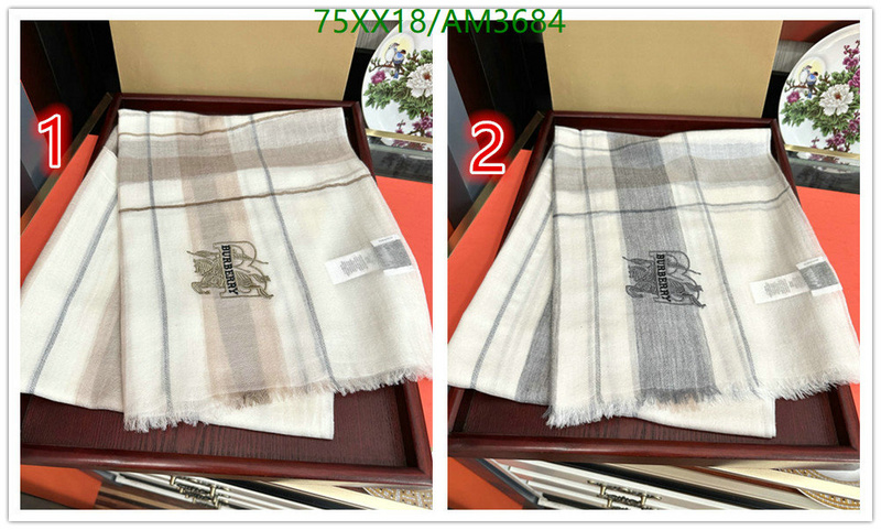 Burberry-Scarf Code: AM3684 $: 75USD