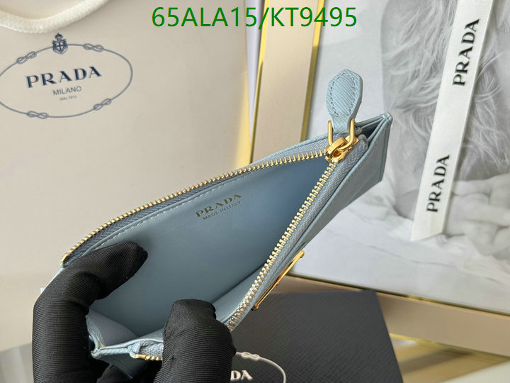 Prada-Wallet Mirror Quality Code: KT9495 $: 65USD