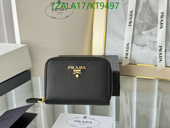 Prada-Wallet Mirror Quality Code: KT9497 $: 72USD