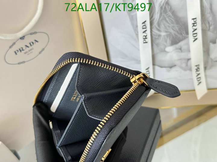 Prada-Wallet Mirror Quality Code: KT9497 $: 72USD