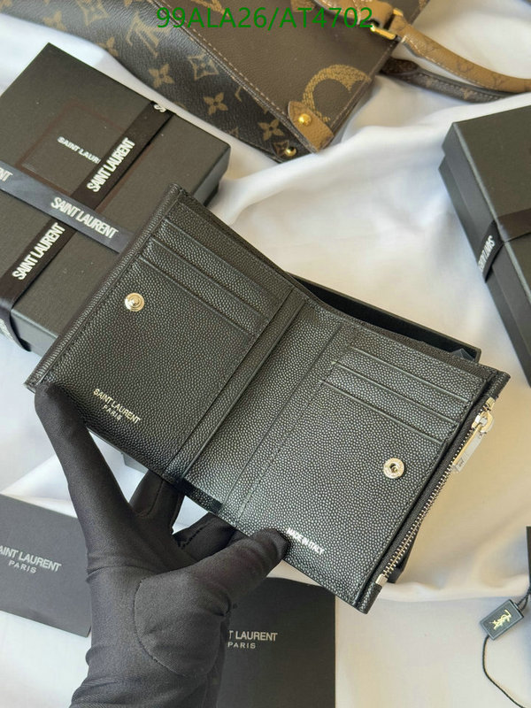 YSL-Wallet-Mirror Quality Code: AT4702 $: 99USD