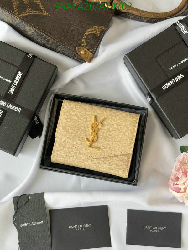 YSL-Wallet-Mirror Quality Code: AT4702 $: 99USD