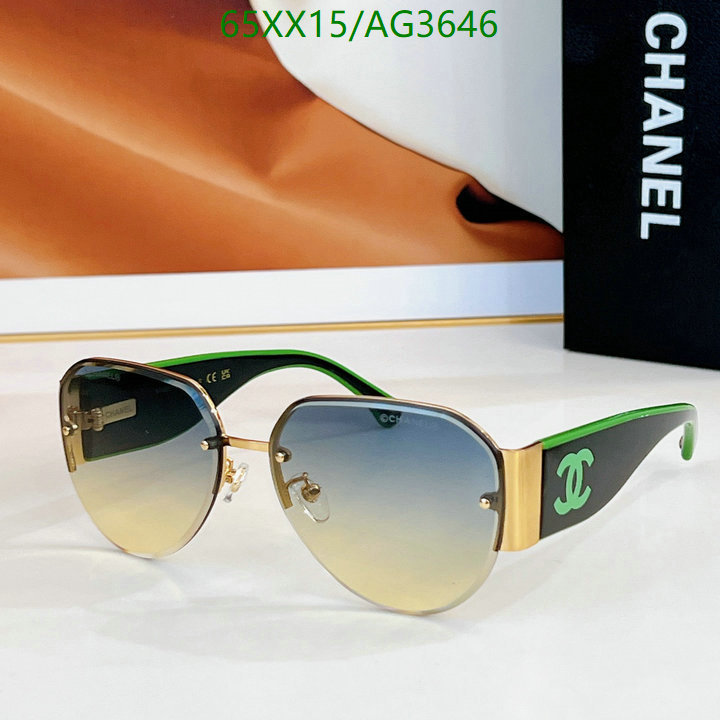 Chanel-Glasses Code: AG3646 $: 65USD