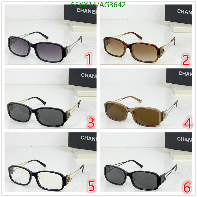 Chanel-Glasses Code: AG3642 $: 65USD