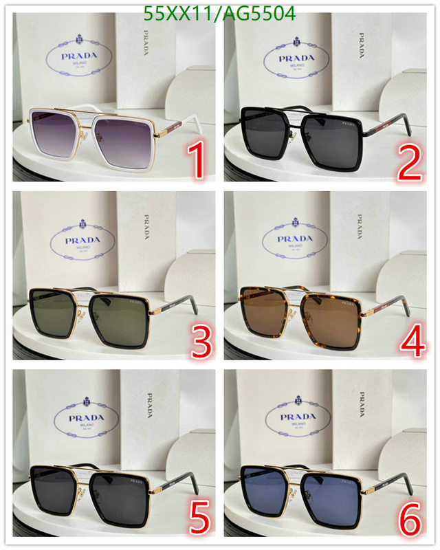 Prada-Glasses Code: AG5504 $: 55USD