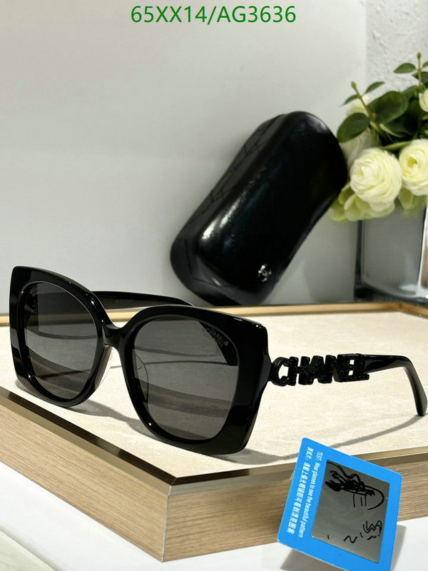 Chanel-Glasses Code: AG3636 $: 65USD