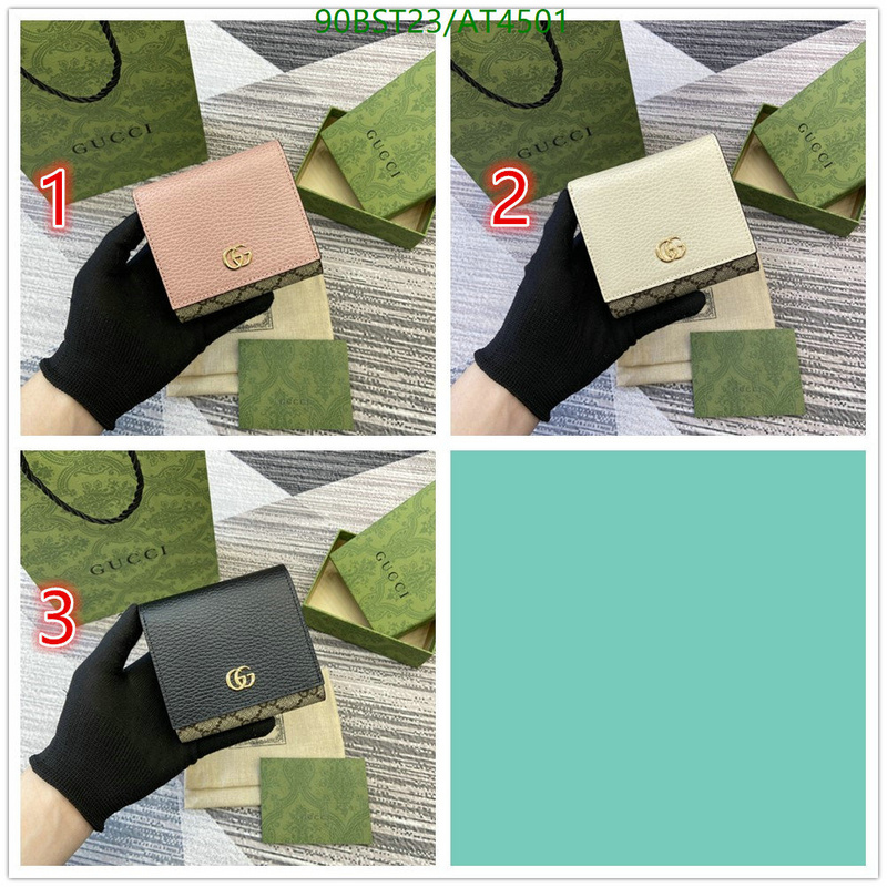 Gucci-Wallet Mirror Quality Code: AT4501 $: 90USD