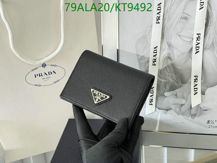 Prada-Wallet Mirror Quality Code: KT9492 $: 79USD