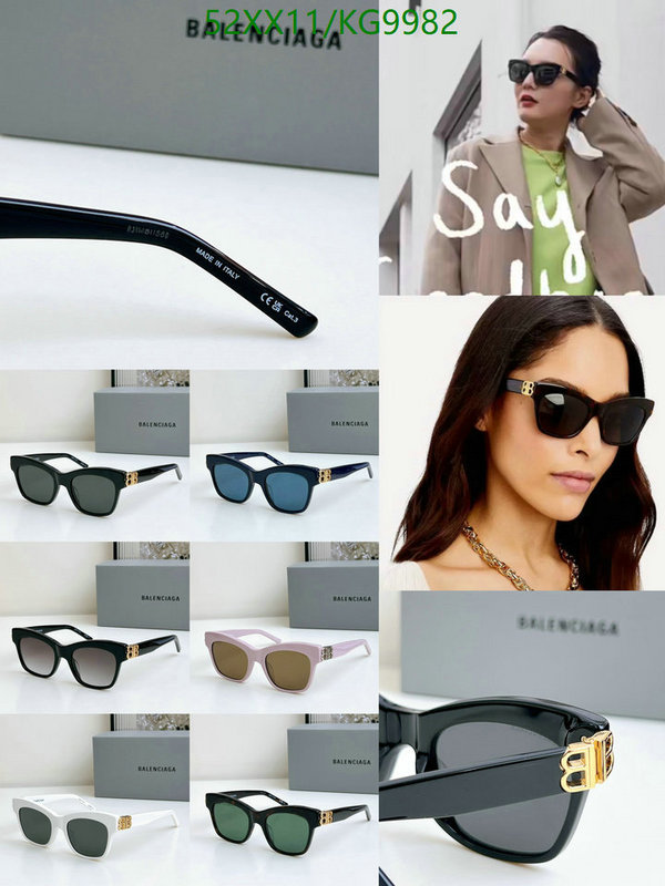 Balenciaga-Glasses Code: KG9982 $: 52USD