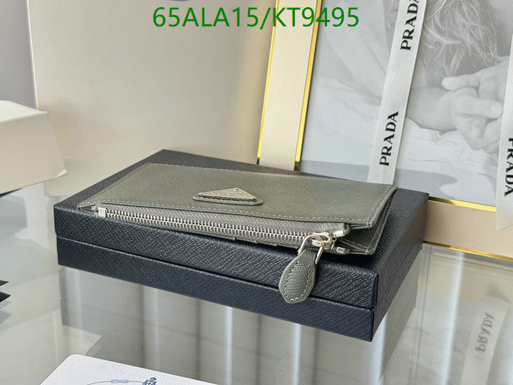 Prada-Wallet Mirror Quality Code: KT9495 $: 65USD