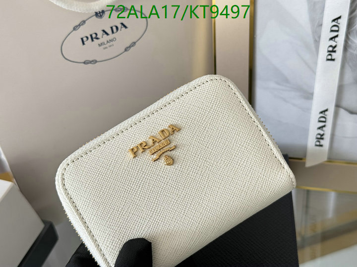 Prada-Wallet Mirror Quality Code: KT9497 $: 72USD