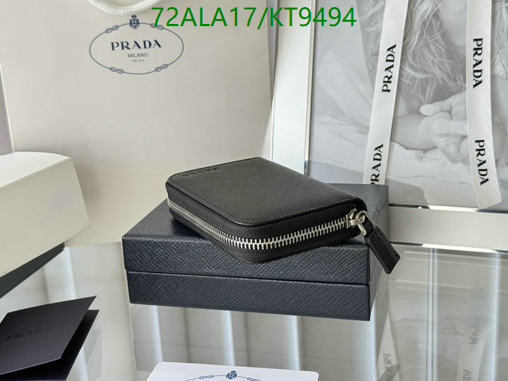 Prada-Wallet Mirror Quality Code: KT9494 $: 72USD