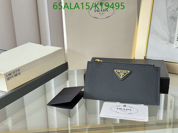 Prada-Wallet Mirror Quality Code: KT9495 $: 65USD