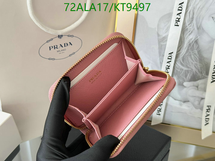 Prada-Wallet Mirror Quality Code: KT9497 $: 72USD