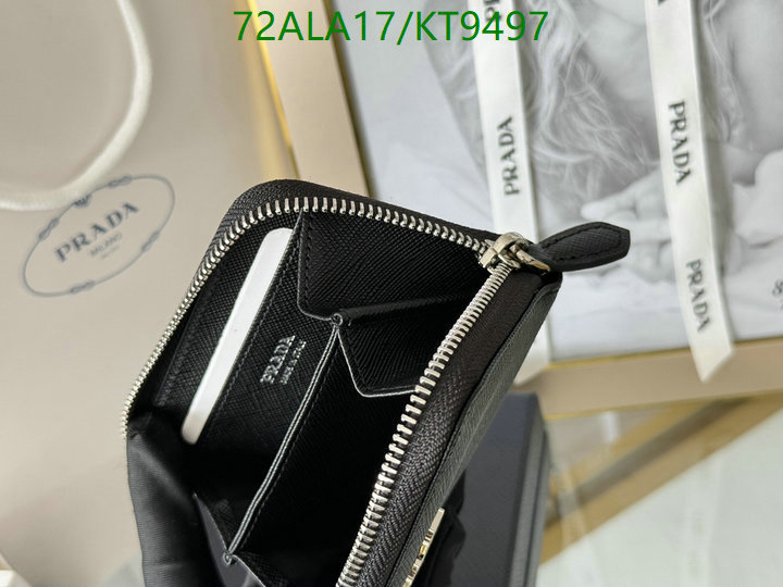 Prada-Wallet Mirror Quality Code: KT9497 $: 72USD