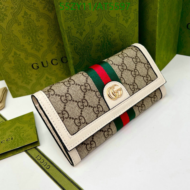 Gucci-Wallet-4A Quality Code: AT5597 $: 55USD