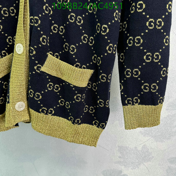 Gucci-Clothing Code: AC4951 $: 109USD