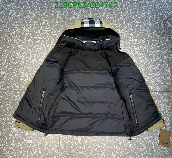 Burberry-Down jacket Women Code: CC4747 $: 229USD