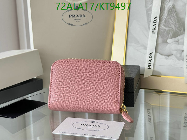 Prada-Wallet Mirror Quality Code: KT9497 $: 72USD