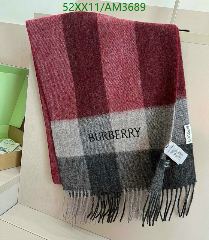 Burberry-Scarf Code: AM3689 $: 52USD