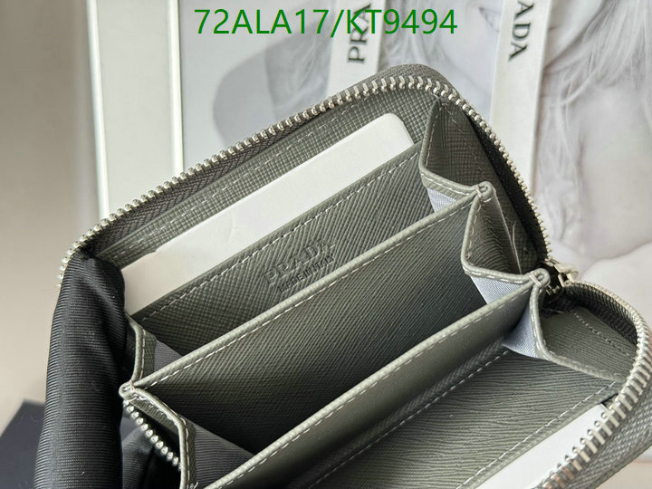 Prada-Wallet Mirror Quality Code: KT9494 $: 72USD