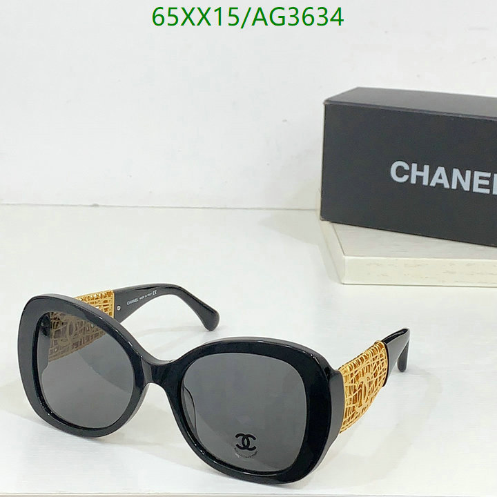 Chanel-Glasses Code: AG3634 $: 65USD