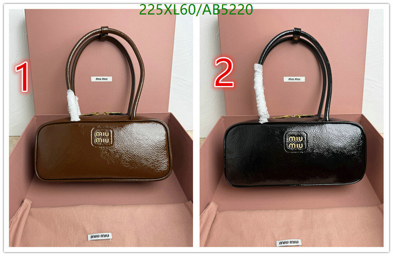 Miu Miu-Bag-Mirror Quality Code: AB5220 $: 225USD