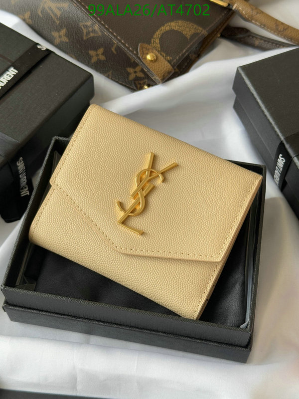 YSL-Wallet-Mirror Quality Code: AT4702 $: 99USD