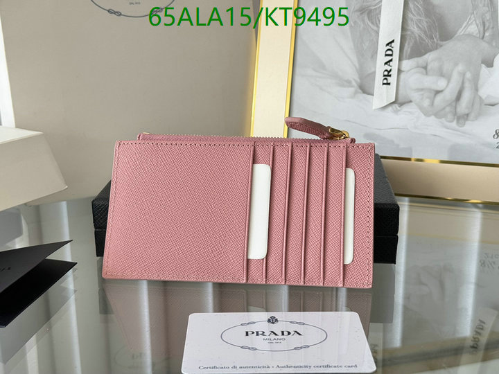 Prada-Wallet Mirror Quality Code: KT9495 $: 65USD