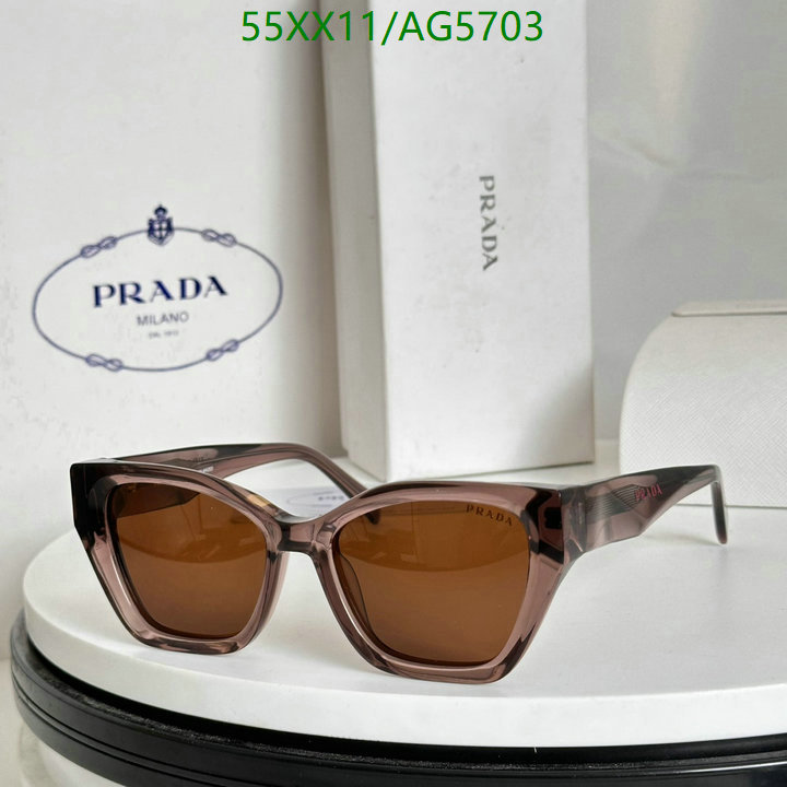 Prada-Glasses Code: AG5703 $: 55USD