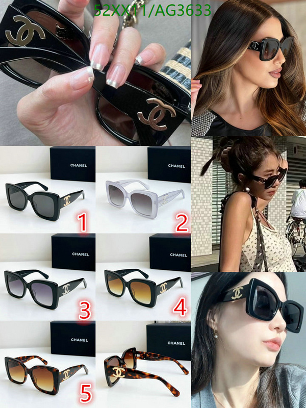 Chanel-Glasses Code: AG3633 $: 65USD