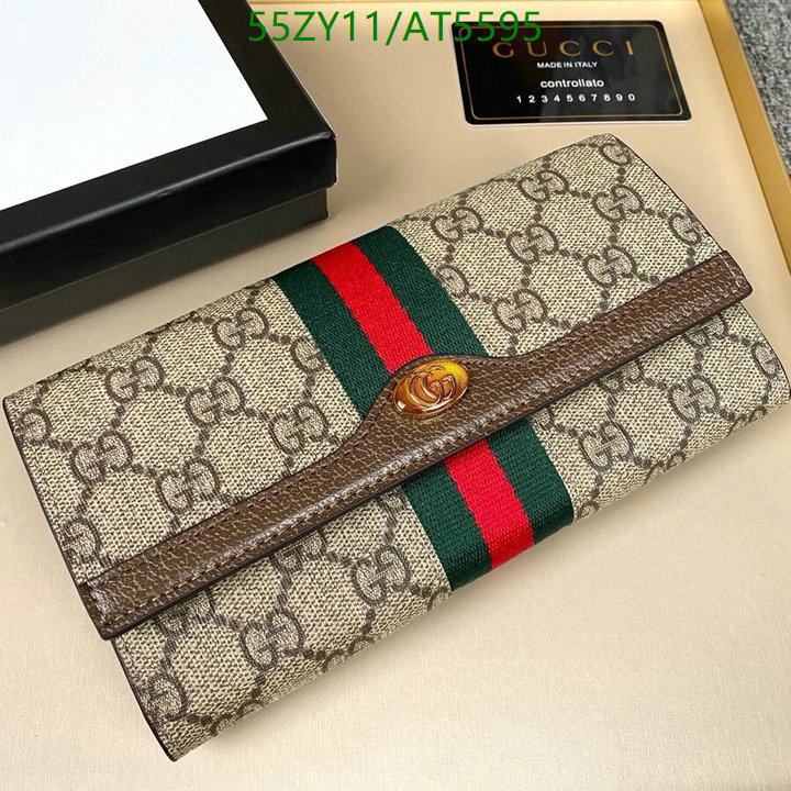 Gucci-Wallet-4A Quality Code: AT5595 $: 55USD