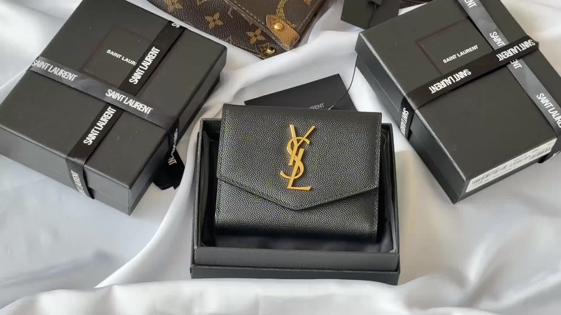 YSL-Wallet-Mirror Quality Code: AT4702 $: 99USD