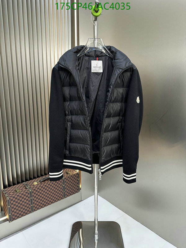 Moncler-Down jacket Men Code: AC4035 $: 175USD