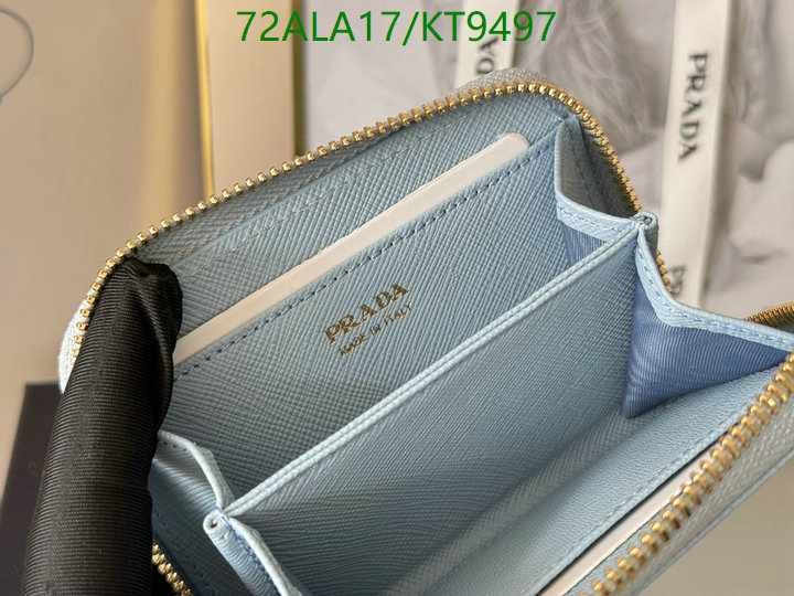 Prada-Wallet Mirror Quality Code: KT9497 $: 72USD