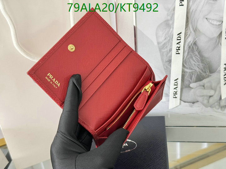 Prada-Wallet Mirror Quality Code: KT9492 $: 79USD