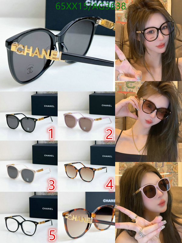 Chanel-Glasses Code: AG3638 $: 65USD