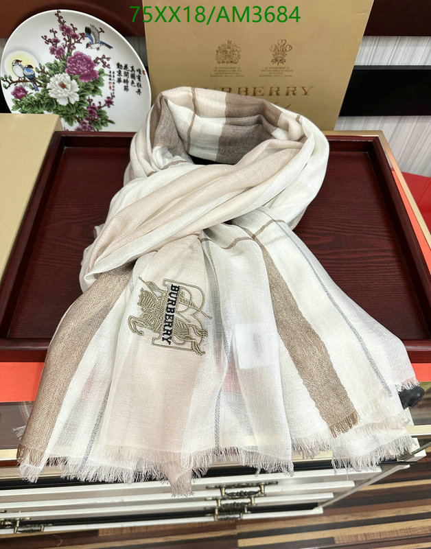 Burberry-Scarf Code: AM3684 $: 75USD