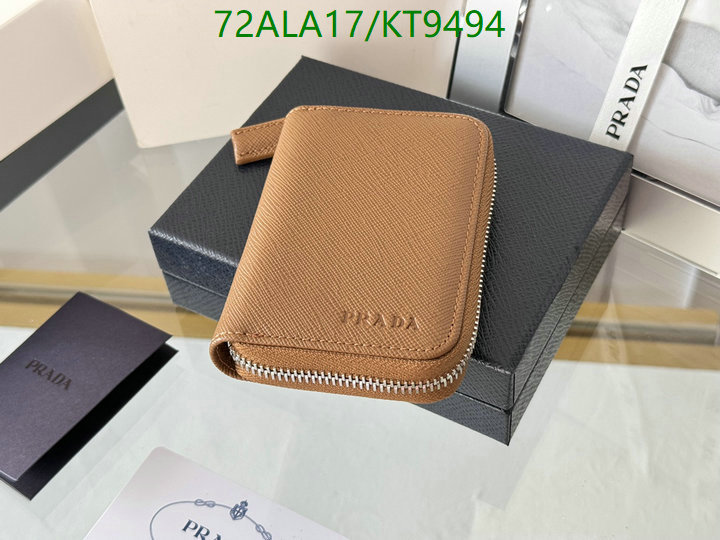 Prada-Wallet Mirror Quality Code: KT9494 $: 72USD