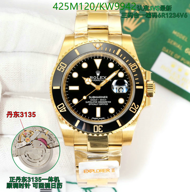 Rolex-Watch-Mirror Quality Code: KW9942 $: 425USD