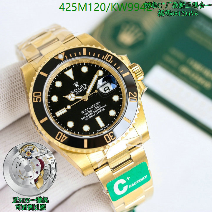 Rolex-Watch-Mirror Quality Code: KW9942 $: 425USD