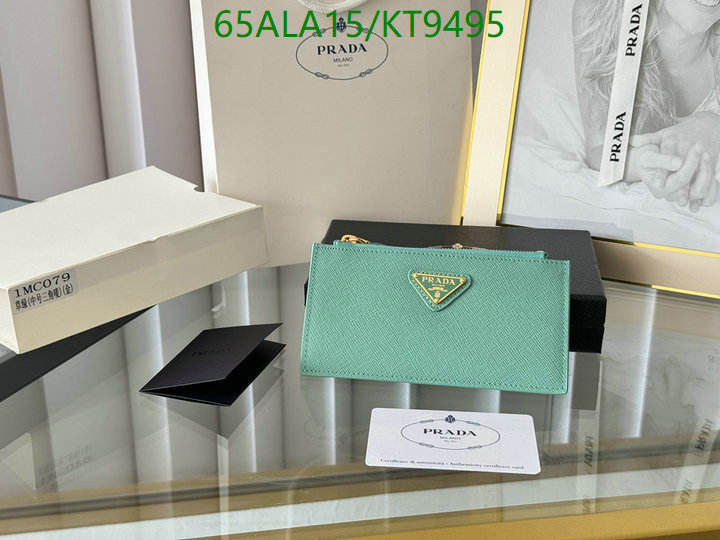 Prada-Wallet Mirror Quality Code: KT9495 $: 65USD