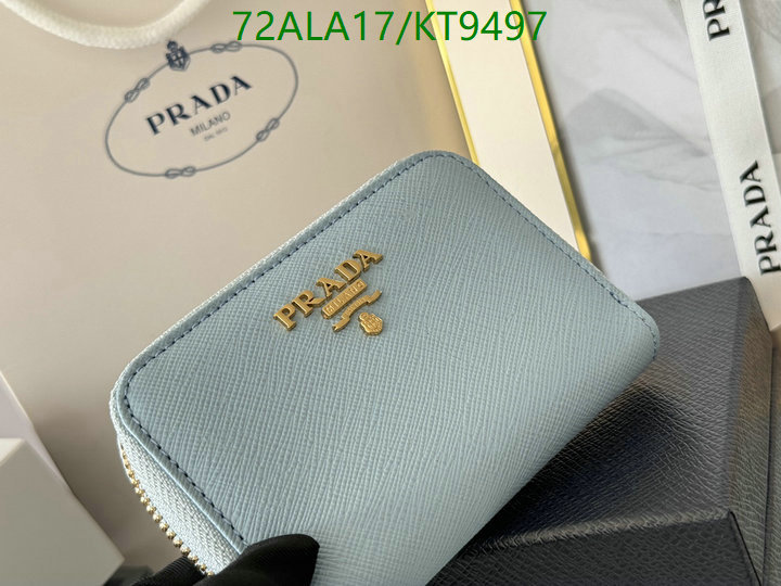 Prada-Wallet Mirror Quality Code: KT9497 $: 72USD