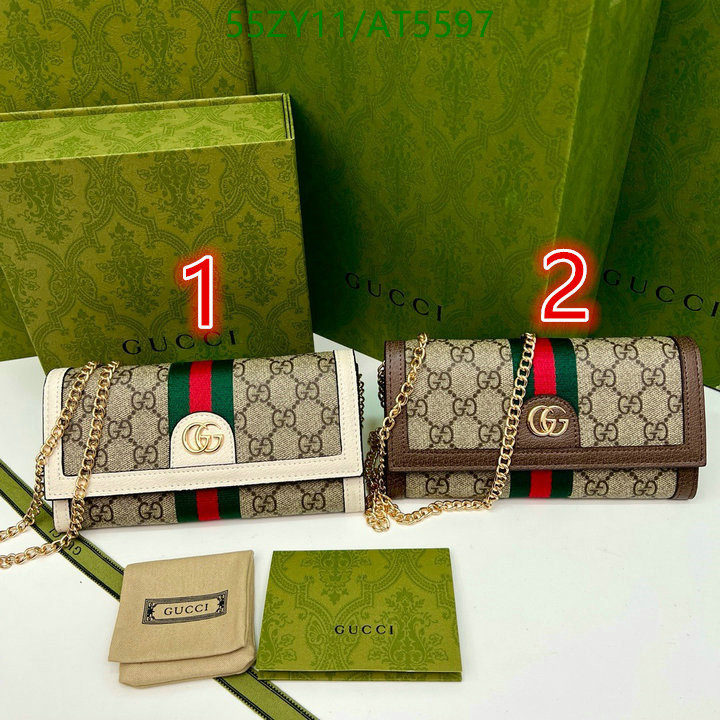 Gucci-Wallet-4A Quality Code: AT5597 $: 55USD