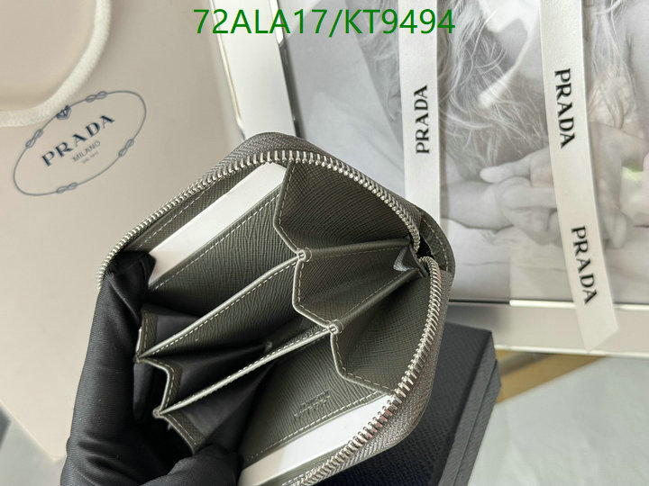 Prada-Wallet Mirror Quality Code: KT9494 $: 72USD