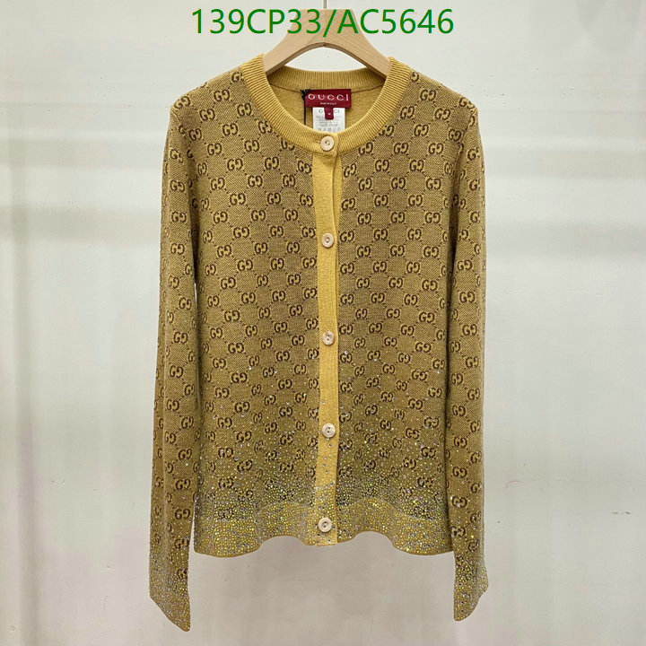 Gucci-Clothing Code: AC5646 $: 139USD