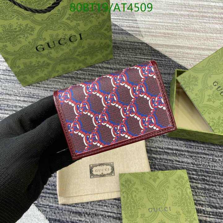 Gucci-Wallet Mirror Quality Code: AT4509 $: 80USD