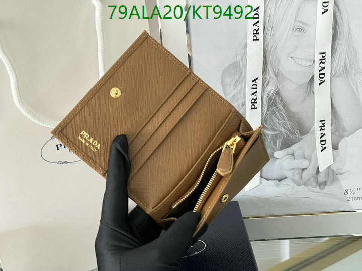 Prada-Wallet Mirror Quality Code: KT9492 $: 79USD